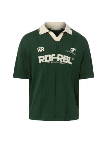 Redefined Rebel Strick-Poloshirt RREric in tanne