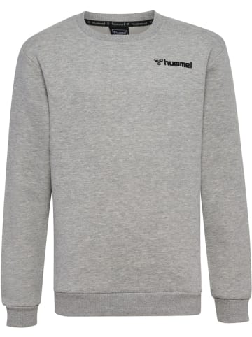 Hummel Kinder Sweatshirt "Hmlmover Cotton Sweatshirt Kids" in Grau
