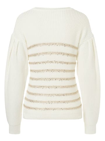 More & More Grobstrickpullover in off white