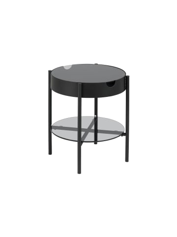 ebuy24 Couchtisch Tipon Glas Weiß 45 x 45 cm