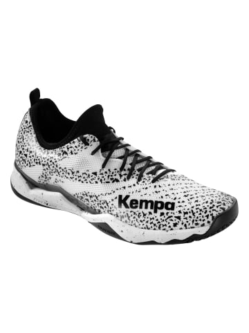 Kempa Hallen-Sport-Schuhe Wing Lite 2.0 Kids in weiß/schwarz