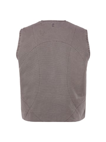 STHUGE Steppweste in dunkelgrau