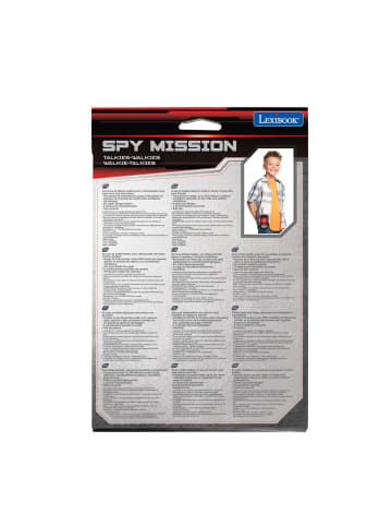 LEXIBOOK® Spy Mission Walkie-Talkies Reichweite 120 m