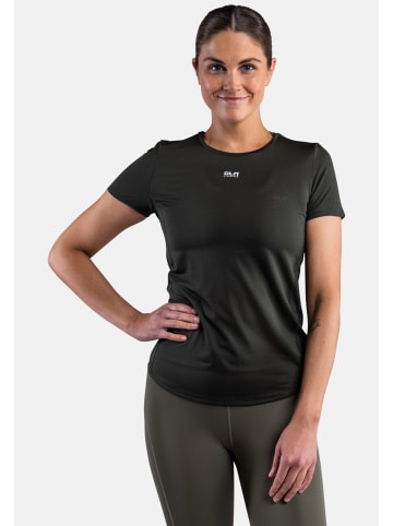 CLN Athletics T-Shirt Feather in deep forest green