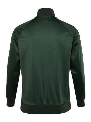 JP1880 Sweatjacke in dunkelgrün