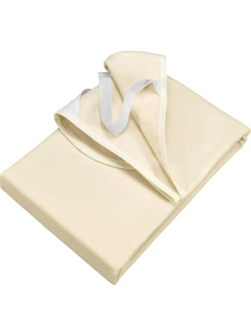 Erwin Müller Baumwolle, Molton Bio Matratzenauflage kochfest Eisleben in natur