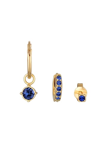 Elli Ohrringe 925 Sterling Silber in Blau