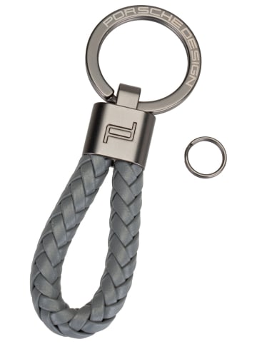 Porsche Design Schlüsseletui Keyring Leather Cord in Anthracite