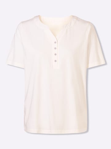 Sieh an! Kurzarmshirt in ecru