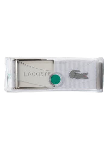 Lacoste Gürtel in weiß