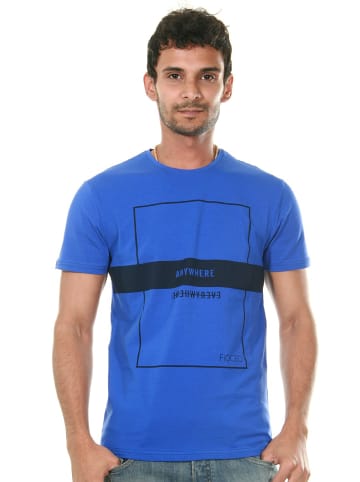 FIOCEO T-Shirt in blau