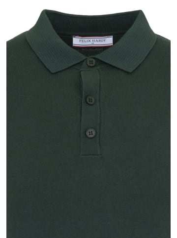 Felix Hardy Polo Shirt Kurzarm in Dunkelgrün-Blau