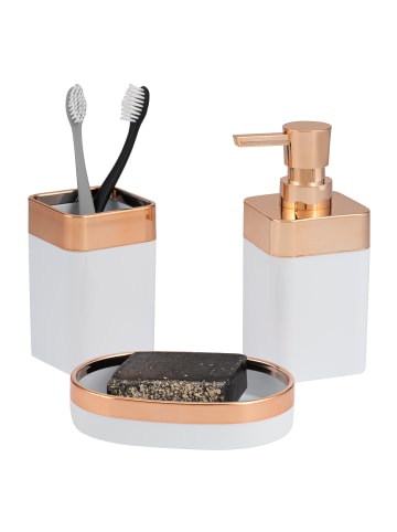 bremermann Badezimmer-Set 3-tlg. SAVONA Badezimmer-Zubehör-Set