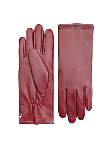 Kessler Keira Handschuhe Leder in crimson