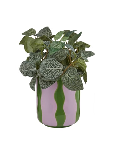 Butlers Blumentopf DOPAMINE in Flieder / Grün