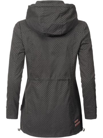 Marikoo Übergangsjacke Nyokoo in Schwarz Dots