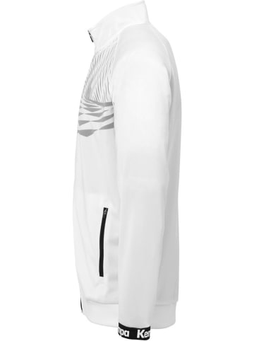 Kempa Trainingsjacke "Wave 26 Poly Jacket" in Weiß