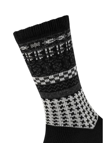 S. Oliver Socken 2er Pack warm & cozy in Schwarz mix