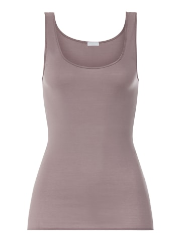 Hanro Tanktop Cotton Seamless in stormy rose
