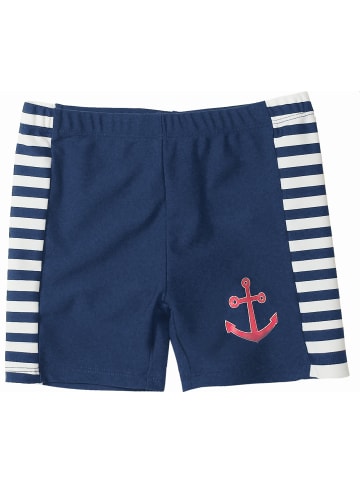 Playshoes UV-Schutz Badeshorts Maritim in Marine/weiß