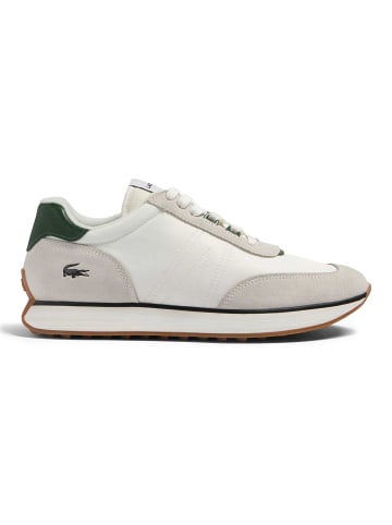 Lacoste Sneaker in Weiß/Dunkelgrün