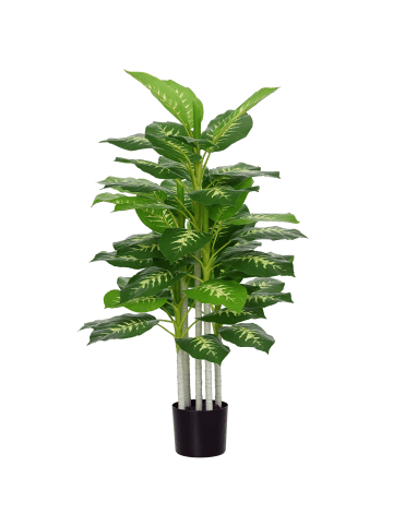 HOMCOM Künstliche Pflanze-17L x 17B x 120H cm-Grün