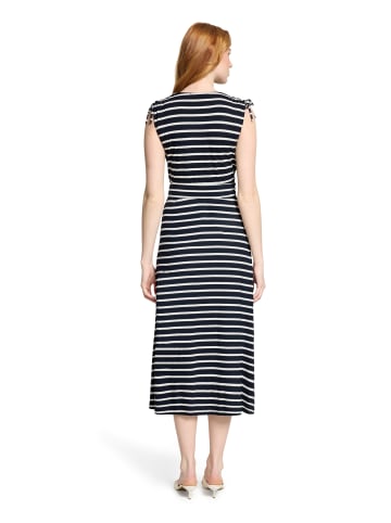 Betty Barclay Jerseykleid in marine ecru - 0001
