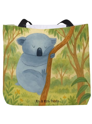Mr. & Mrs. Panda Shopper Koalabär Design ohne Spruch in Weiß