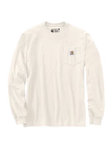 CARHARTT  Langarmshirt in weiß