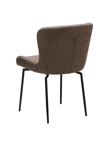 ebuy24 Esszimmerstuhl Glam Braun 2er Set