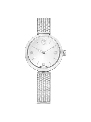 Swarovski Analoguhr für Damen in silber
