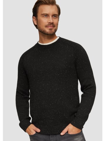 s.Oliver Strickpullover langarm in Schwarz