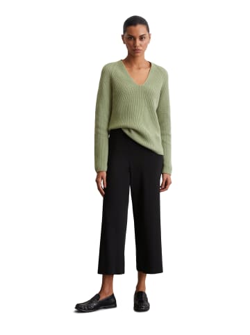 Marc O'Polo V-Neck-Strickpullover slim in smooth sage