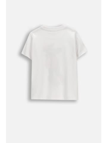 Coccodrillo T-shirt mit kurzen Ärmeln in weiß