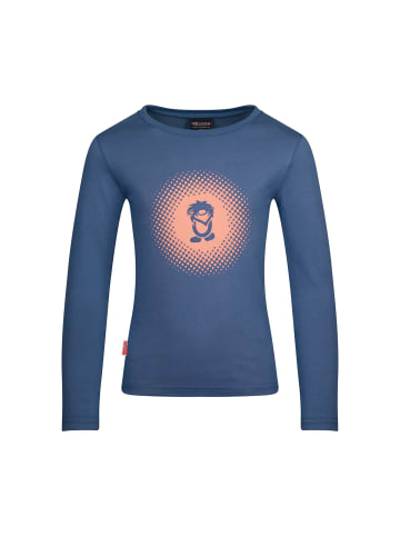 Trollkids Longsleeve Pointillism in lotus blue/dahlia