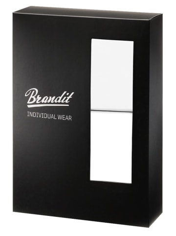 Brandit Boxershort "Boxer Shorts Logo 2 Pack" in Weiß
