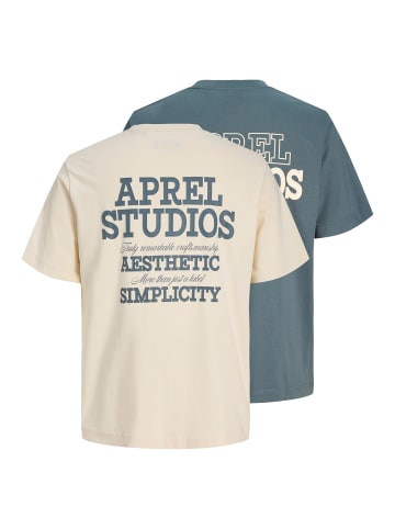 Aprel 2er-Pack T-shirt in Buttercream 2