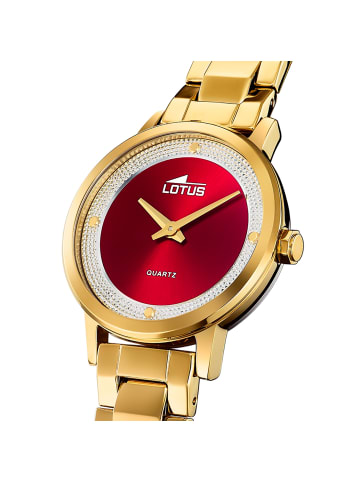 Lotus Chronograph-Armbanduhr Lotus Classic gold mittel (ca. 32,5mm)