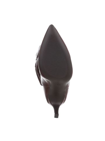 Ital-Design High Heel in Weinrot