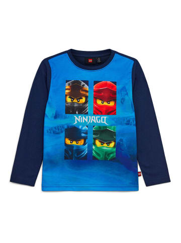 Legowear Langarmshirt in Dunkelblau