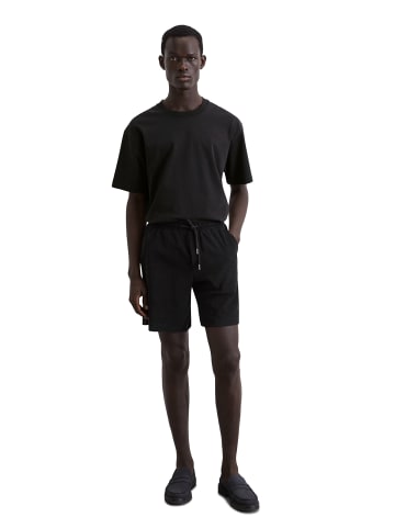 Marc O'Polo DfC Jersey-Shorts regular in Schwarz