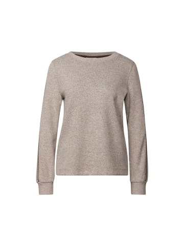 Street One Sweatshirt in silk brown mel.