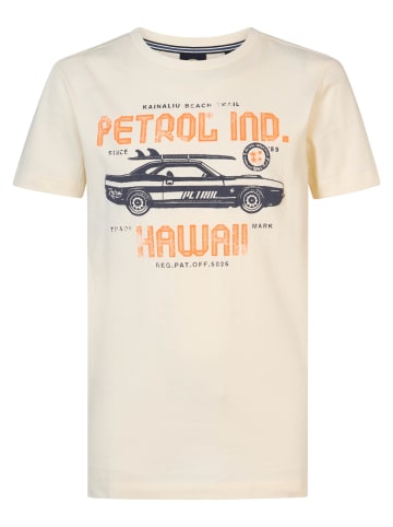 Petrol Industries T-Shirt mit Aufdruck Offshore in Weiß