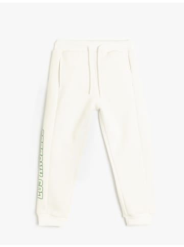 KOTON Sweathose in Ekru