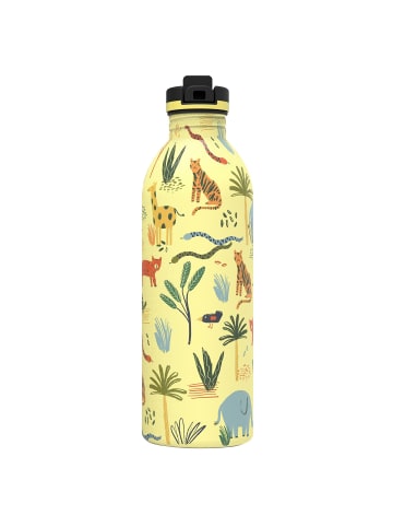 24Bottles Kids Urban Trinkflasche in stone jungle friends