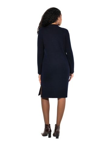 Ulla Popken Midikleid in dunkles marine