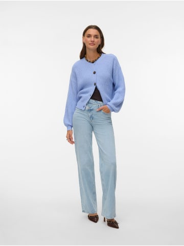 Vero Moda Strickjacke in Brunnera Blue