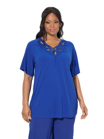 Ulla Popken Shirt in dunkles saphir