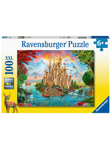 Ravensburger Ravensburger Kinderpuzzle - Märchenhaftes Schloss - 100 Teile Puzzle für...