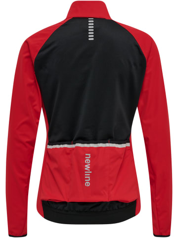 Newline Newline Sweatshirt Core Radfahren Damen Windbeständig Wasserabweisend in TANGO RED